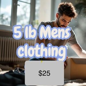 Men's Clothing Bundle size 30-32 jeans, shirts 16/17, med and large